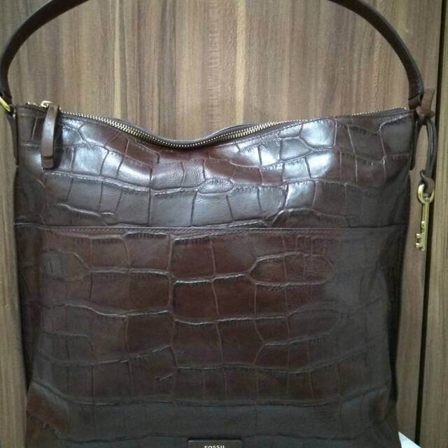 Tas Fossil Original - Fossil Julia Hobo Croco