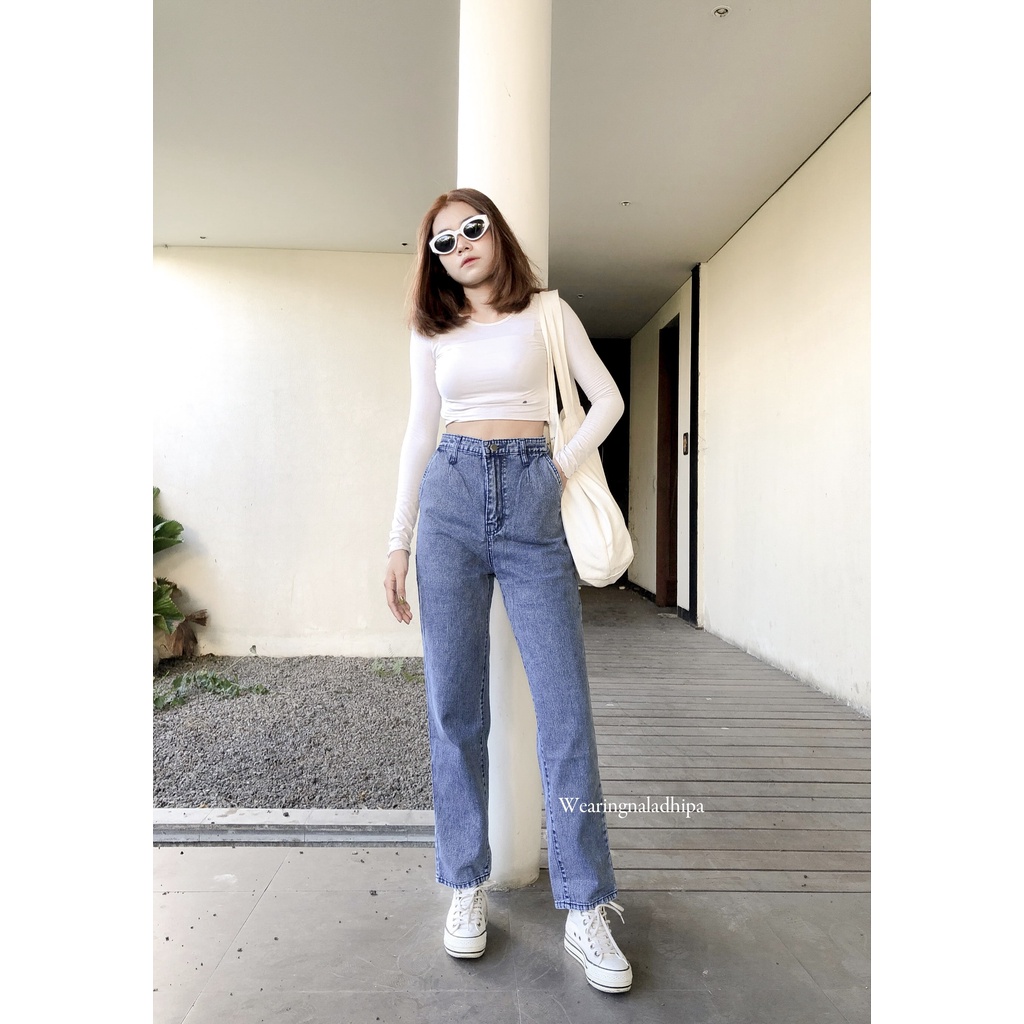 Yura Pants - Highwaist Boyfriend Jeans