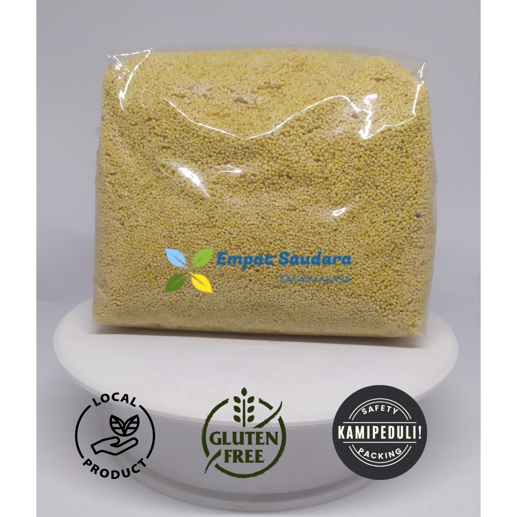 

BIJI JAWAK / BIJI KUNYIT / JEWAWUT / SEKOI / FOXTAIL MILLET KEMASAN 1000 GR