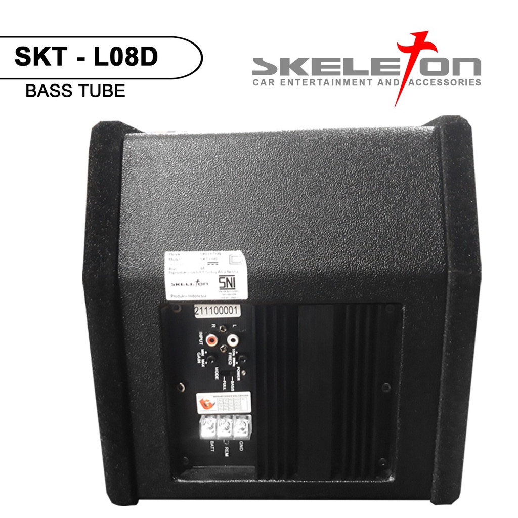 Skeleton Basstube Active Model Kotak SKT-L08D