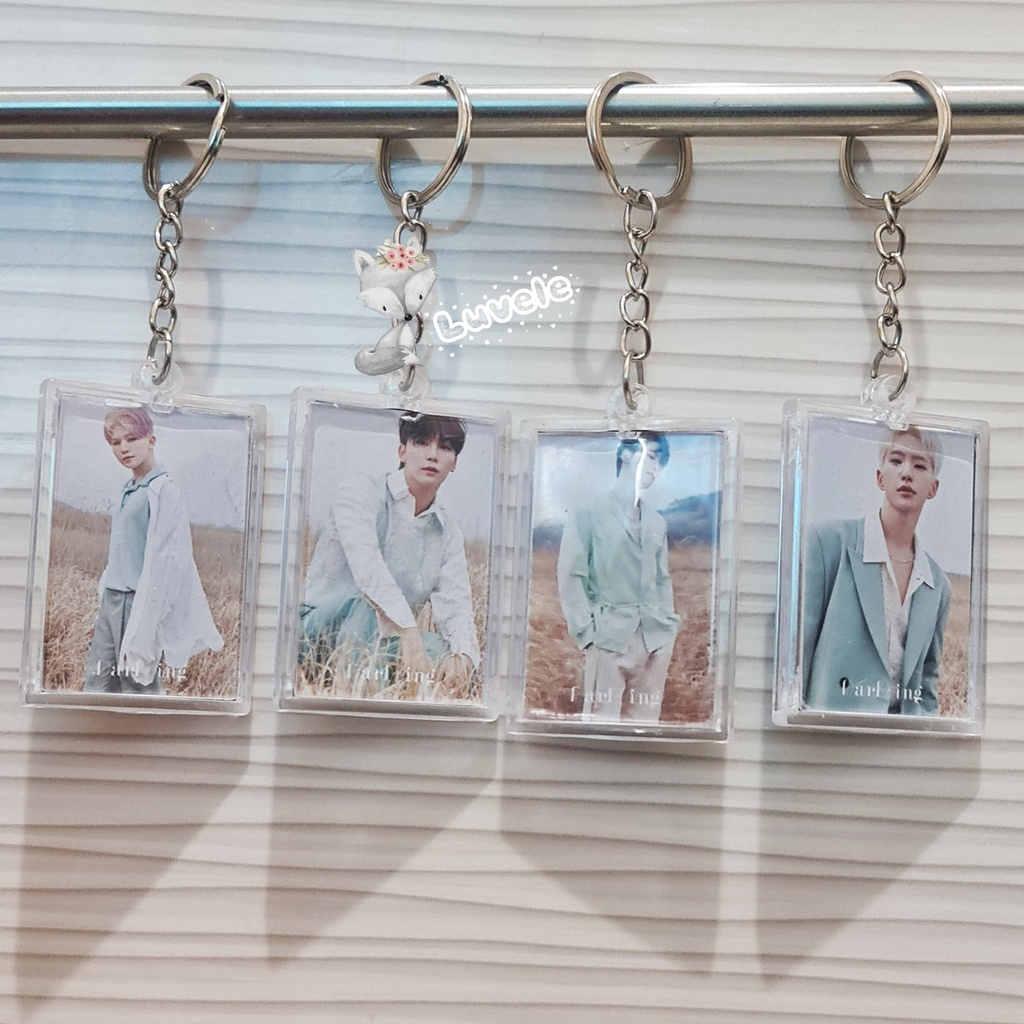 Seventeen Darling Acrylic Clear Keychain Gantungan Kunci Akrilik