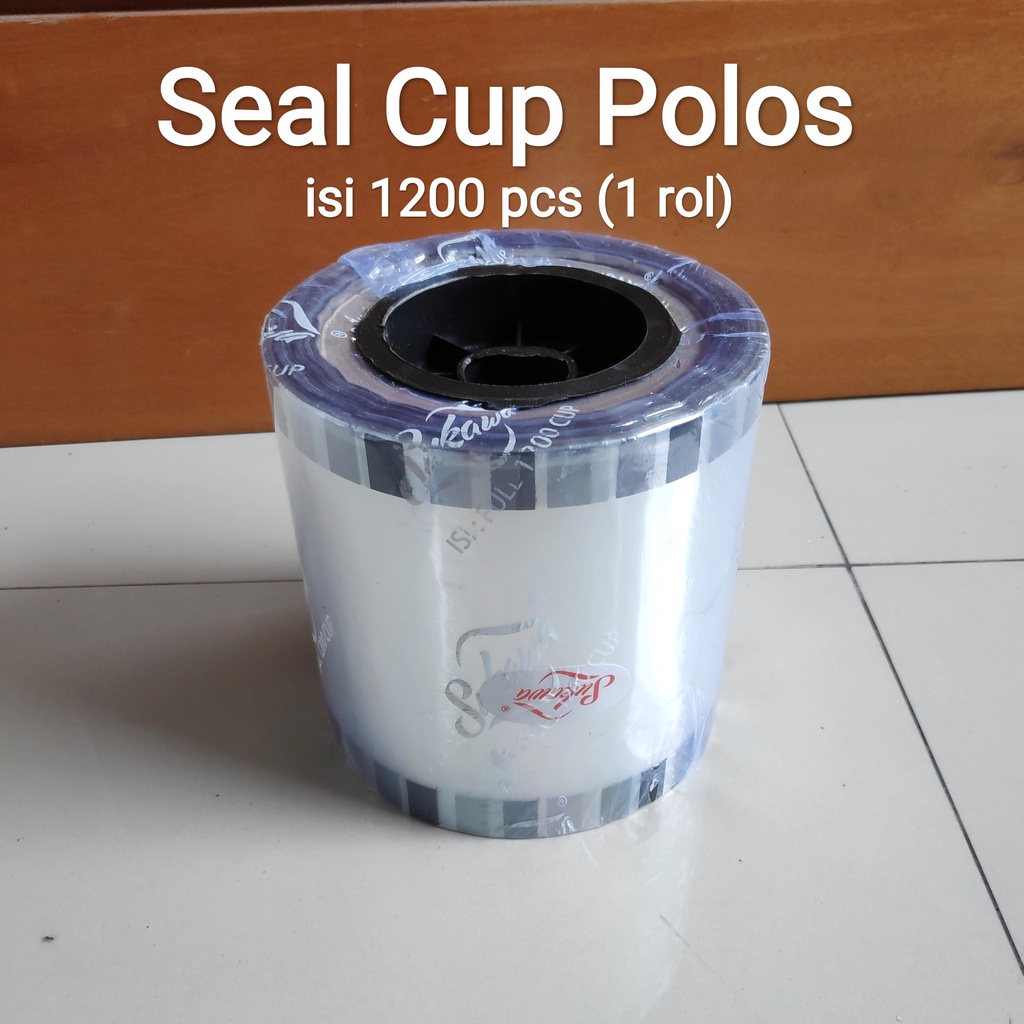 Plastik seal cup, Seal Cup Gelas Polos isi 1000 pcs