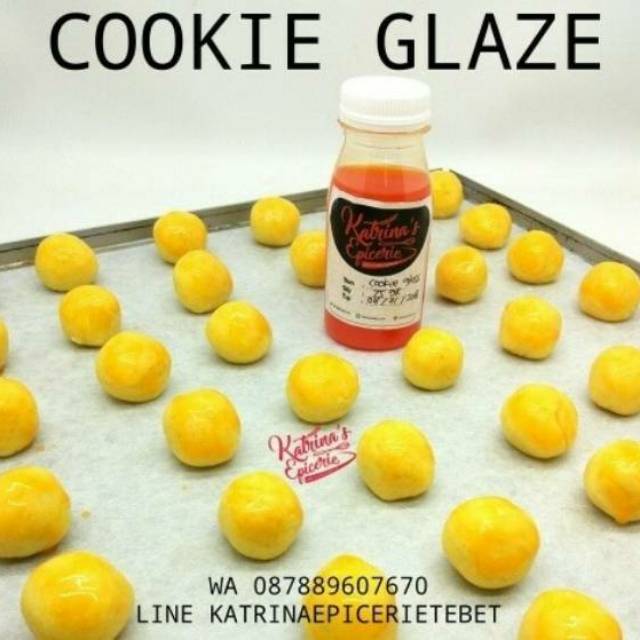 Cookie glaze - pengkilap pengganti kuning telur | Shopee