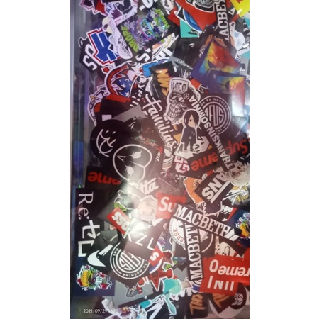

STICKER PACK HYPEBEAST - STIKER AESTHETIC ANTI AIR,ISI 20PCS Dan Custom