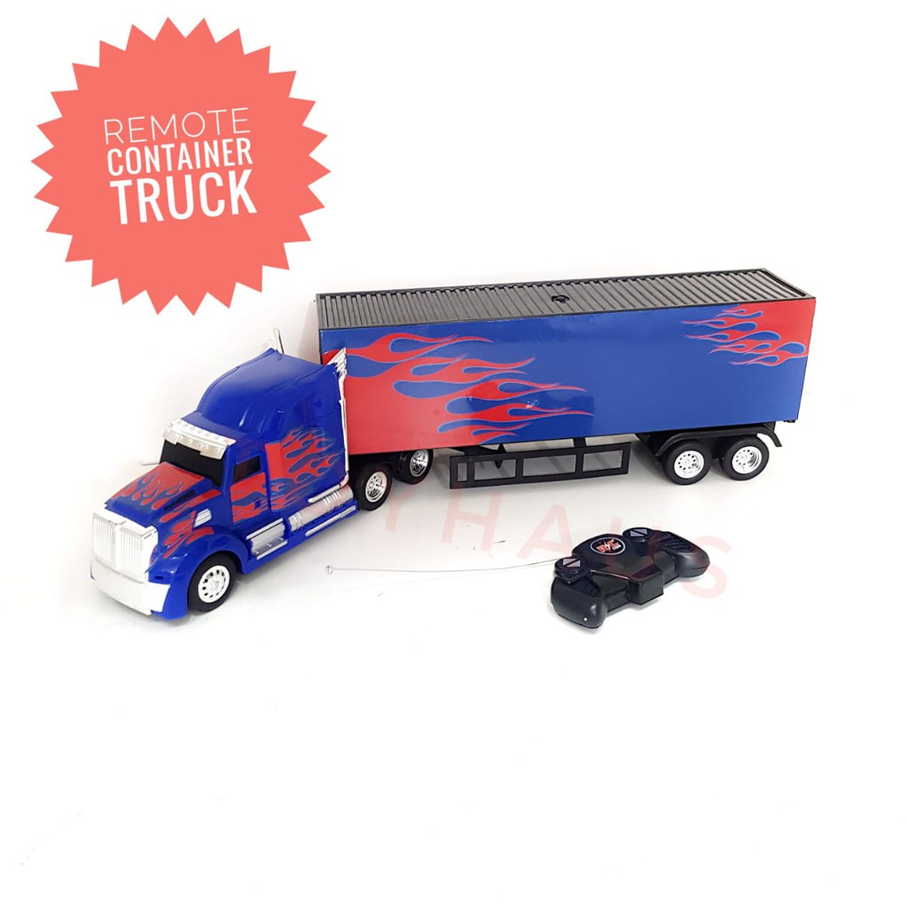  MAINAN ANAK REMOTE CONTROL TRUCK CONTAINER OPTIMUS PRIME 