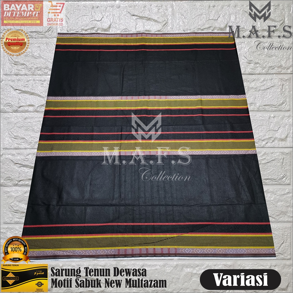 SARUNG DEWASA SARUNG TENUN POLOS SABUK MOTIF MULTAZAM