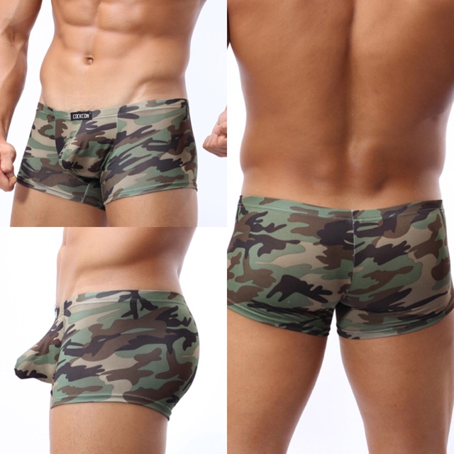 RESTOCK Celana Dalam Pria Boxer Army CN801