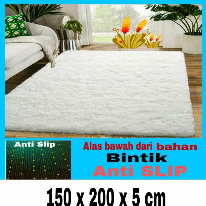 Karpet bulu rasfur, 150 x 200 cm