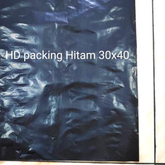 

HD packing uk 30x40 hitam kantong hitam plastik packing trash bag
