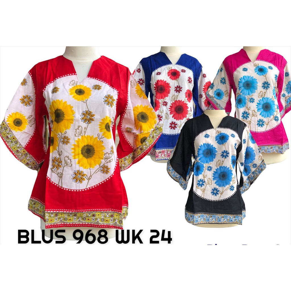 BLUS 968 WK II ATASAN WANITA II BAJU WANITA DEWASA