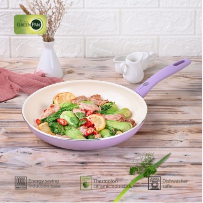 GreenPan Delight Lavender Open Frypan 28 cm x 44 mm