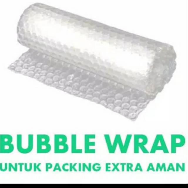 

Bubble wrap packing tambahan