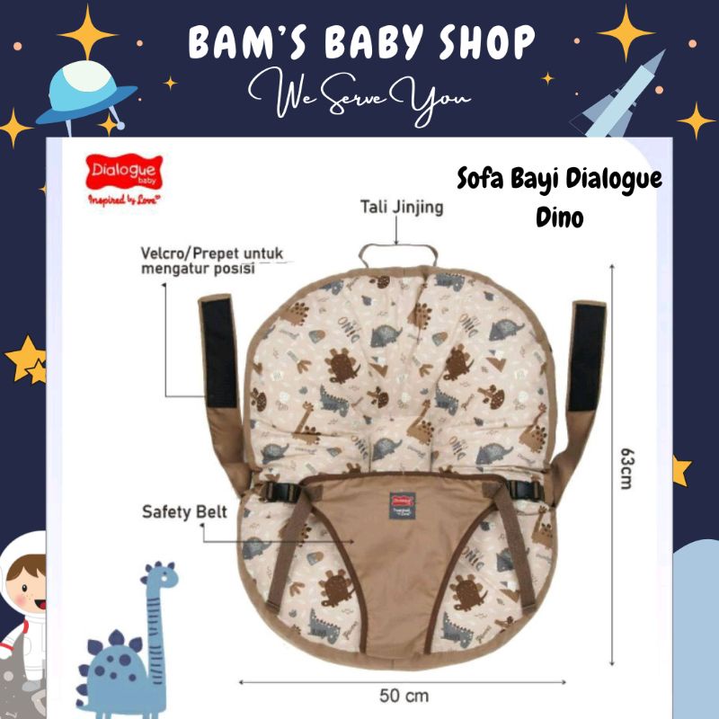 [FREE BUBBLEWRAP] BAMS TERMURAH SOFA BAYI JUMBO 3IN1 DIALOGUE MORU MOTTO DKG9222 DGK9223 DBL4311 BEA
