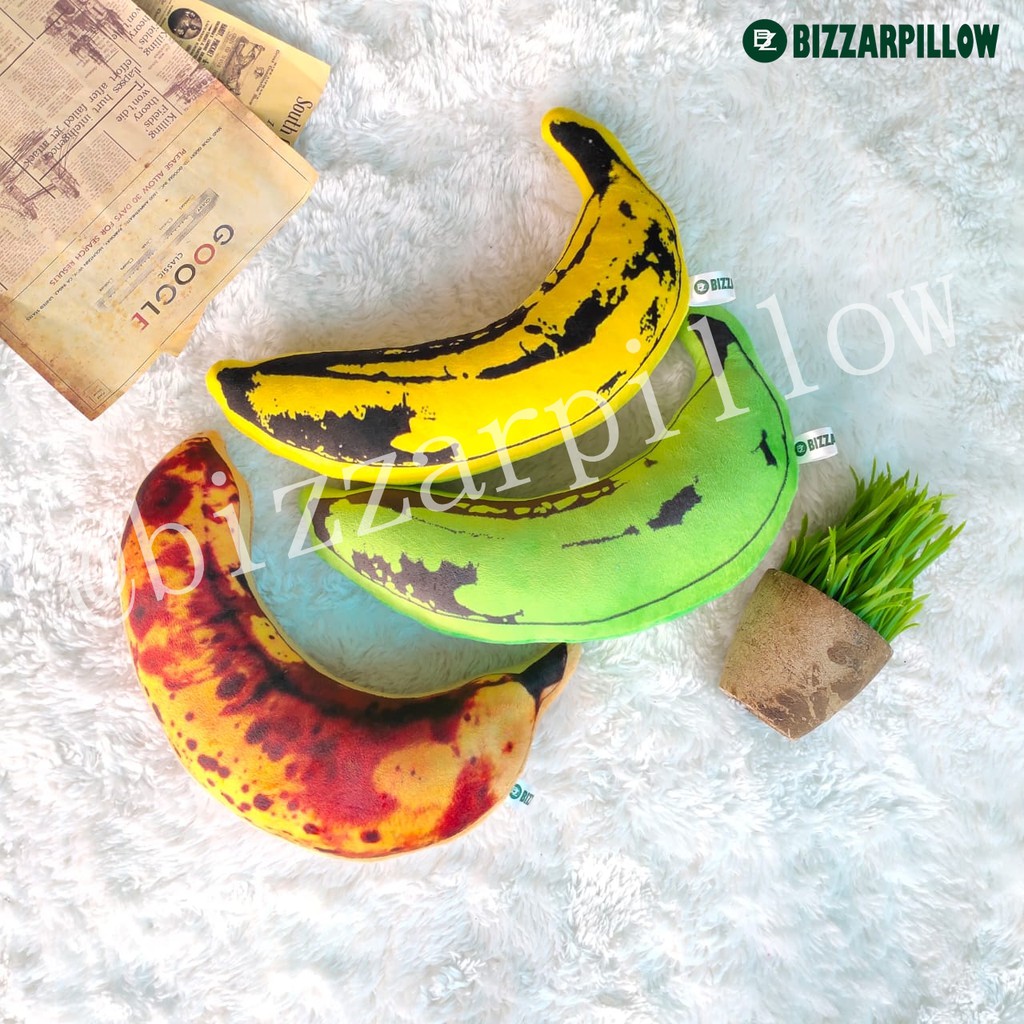 Bizzarpillow Bantal Buah Pisang Size S BZ039