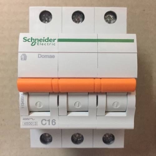 Mcb Schneider Domae 3 Phase 16 Ampere