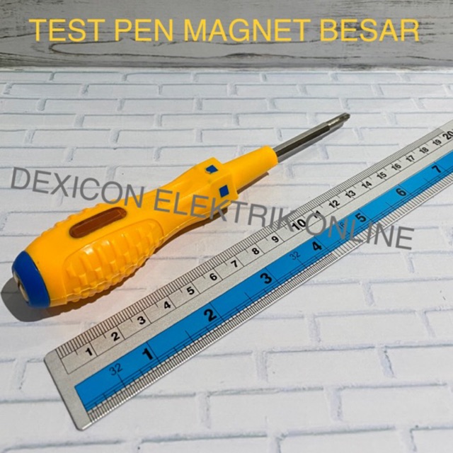 Test pen/tespen/tes pen/test pen magnet besar/tespen magnet/tes pen magnet/obeng test pen murah