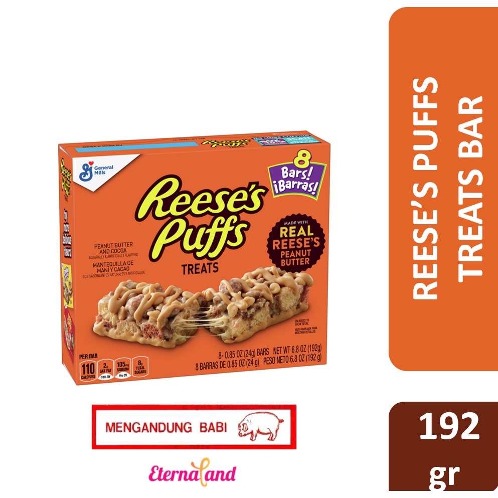 Reeses Puff Treats Bar - NON HALAL