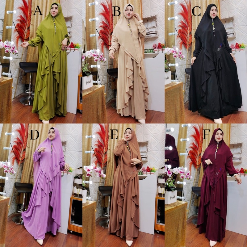 Shofa Syari by Arsyakayla Arsya Kayla CERUTY READY ZAHRA COLLECTION