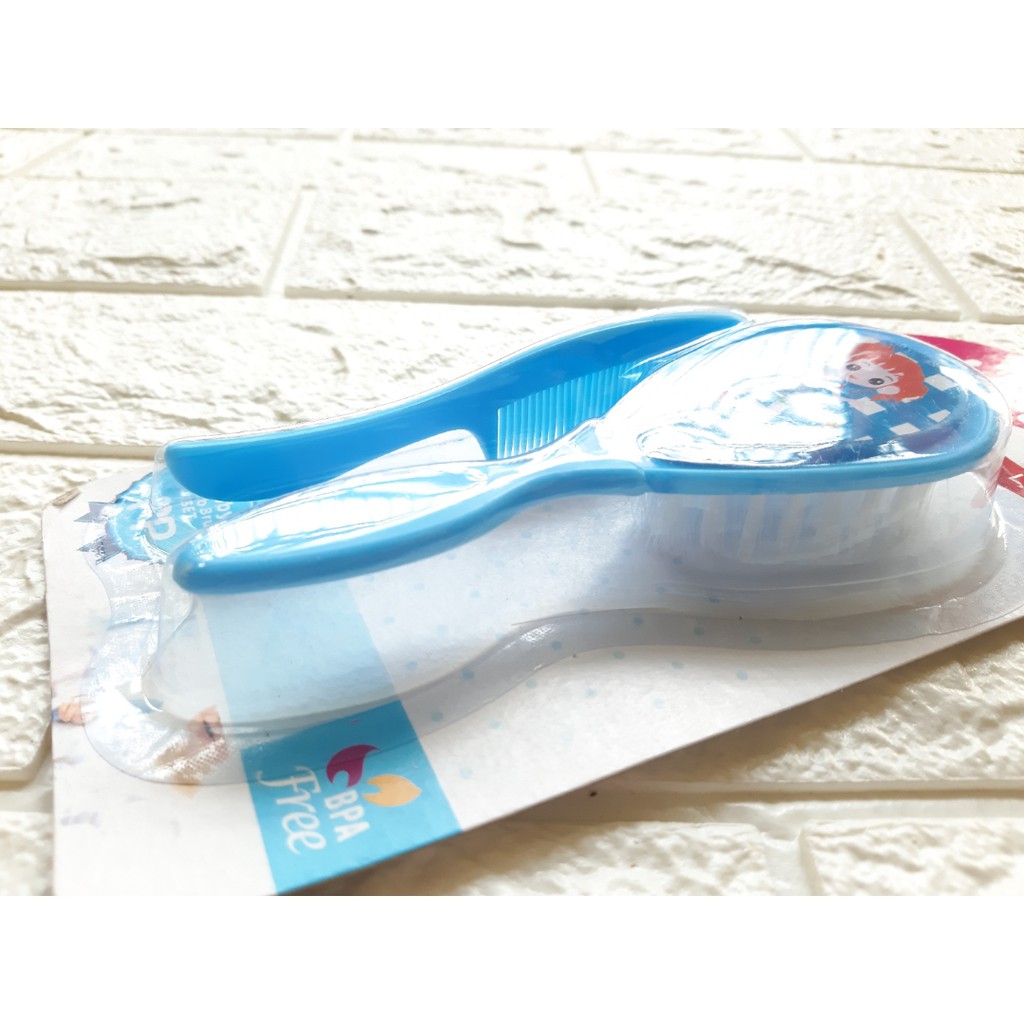 XIBEI Sisir Bayi Lembut Murah Bagus 2in1 Perlengkapan Bayi Baru Lahir Murah Baby Newborn-2