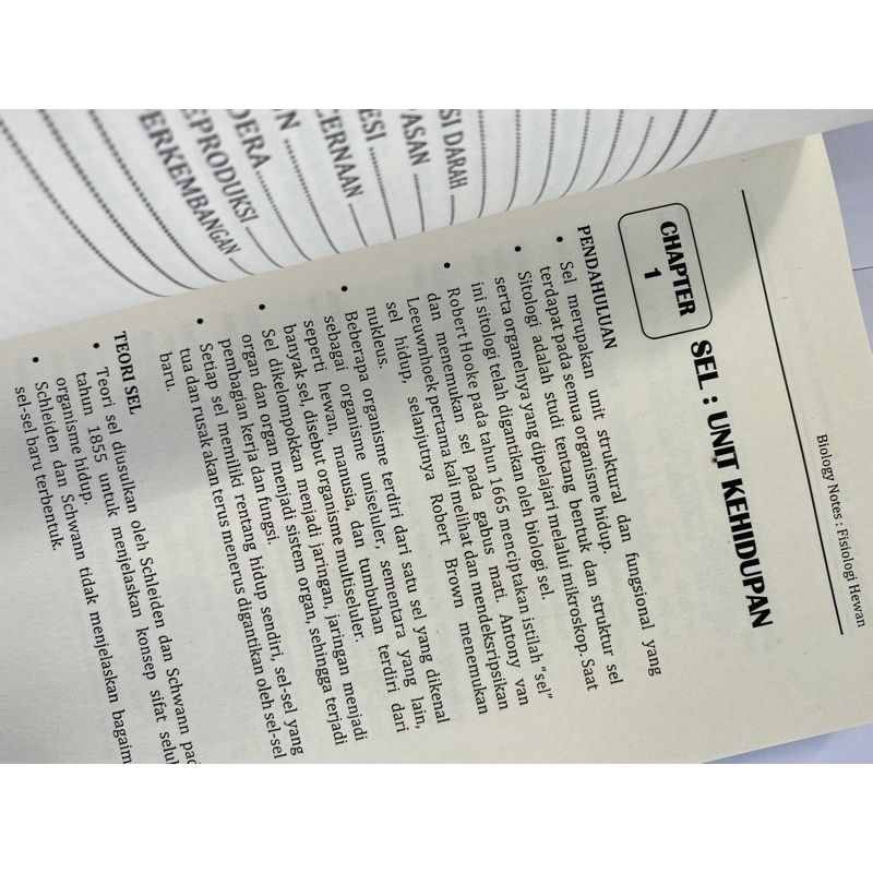 Buku Biology Notes : Fisiologi Hewan