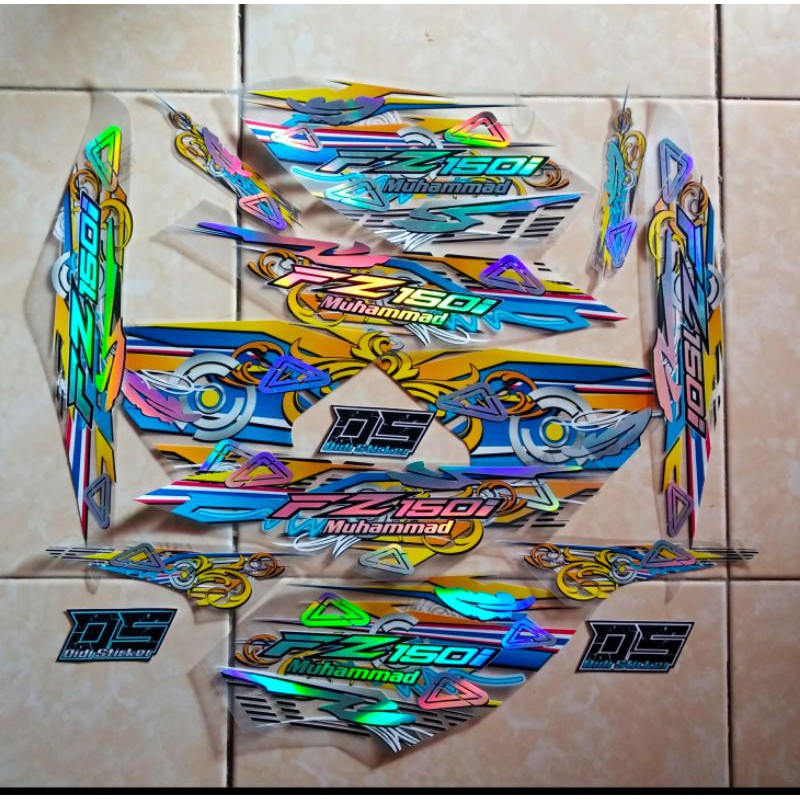 STRIPING TRANSPARAN HOLOGRAM VIXION NVA COSTUM 01 II VIXION ADVANCE