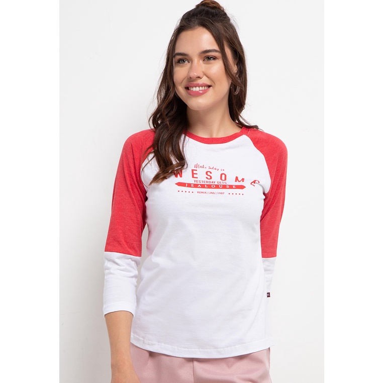 Kaos REMIX JEANS ORIGINAL B1 31511 Baju Atasan T-shirt T Shirt Tee Wanita Cewek Perempuan
