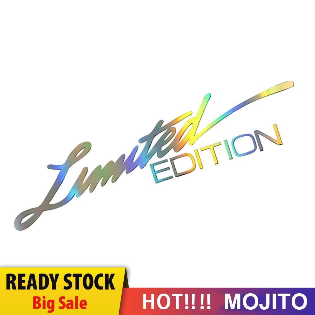 Mojito Limited Edition Car Sticker Decal Reflective Vinyl Auto Styling Sticker Kt Shopee Indonesia