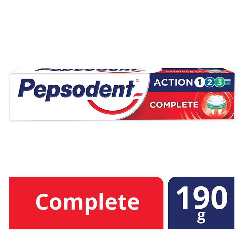 Pepsodent Action 123 Complete 190gr - Pasta Gigi