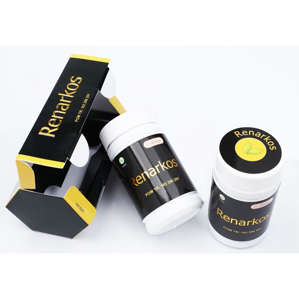 Herbamed RENARKOS Obat Detoksifikasi Paru Paru Herbal Batuk Sinusitis Anti Radikal Bebas Melancarkan Pernafasan