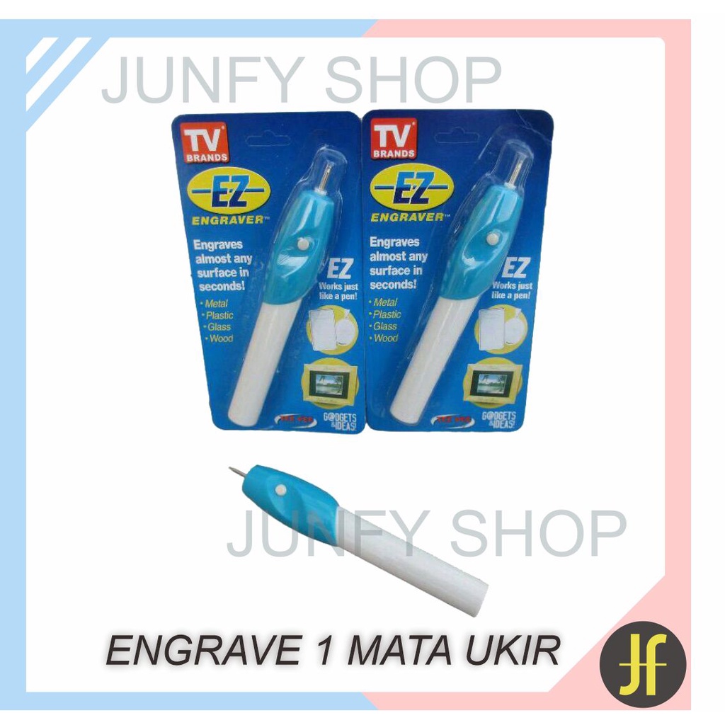 

J038 Engrave it Pen Alat Ukir Elektrik - Mengukir kayu besi plastik kaca