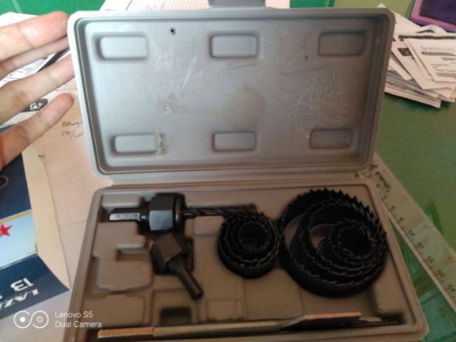 Hole Saw Kit / Holesaw Set / Mata Bor Lazaro 13pcs Hidroponik