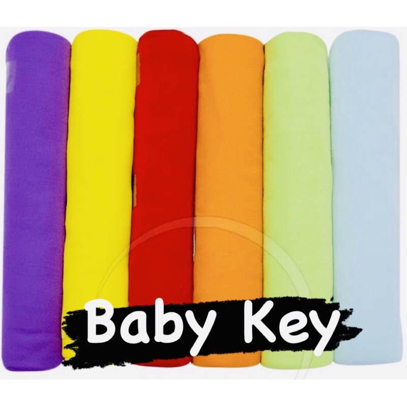 KIANO Bedong Bayi JUMBO besar BABY KEY Rainbow Bedong selimut gurita popok Bayi kaos polos