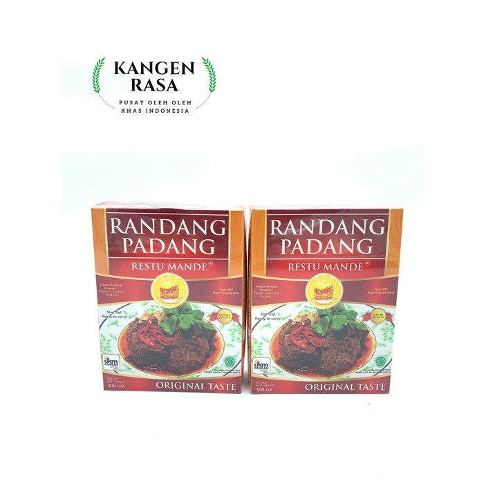 

Rendang Restu Mande : Rendang Sapi Original 300gr