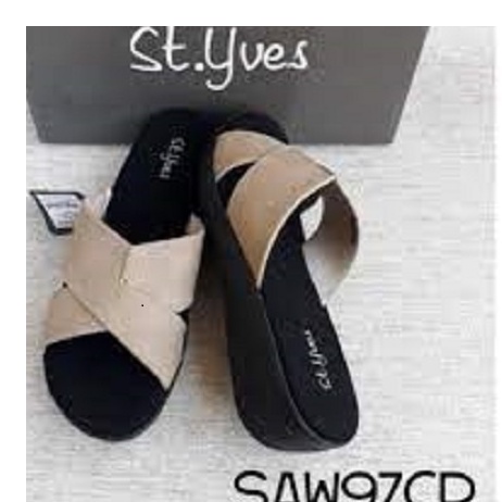 Sandal St.Yves SAW97CR. /sandal slip / sandal flat /sandal hak wanita/ murah dan berkuwalitas.produc