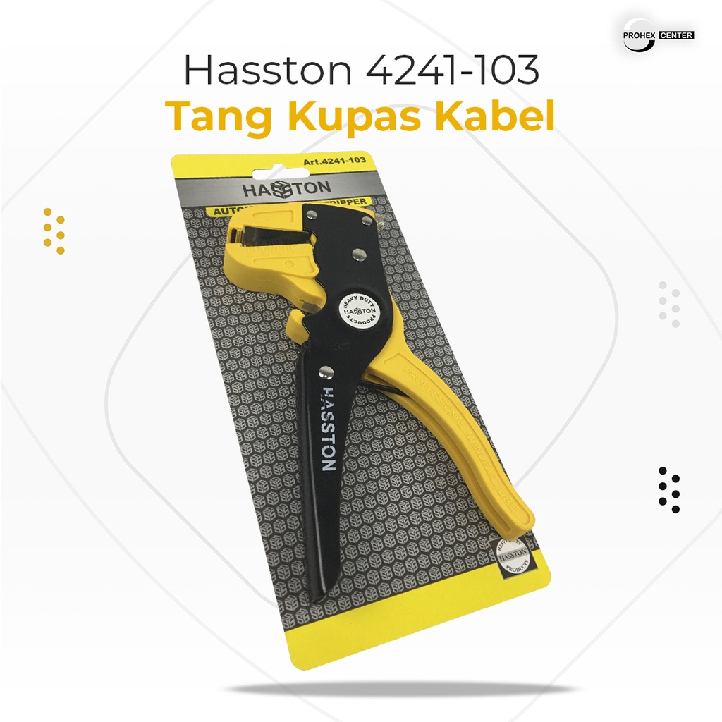 Tang KUPAS &amp; POTONG PROHEX 2 in 1 Pengupas Kabel Wire Cutter 4241-103