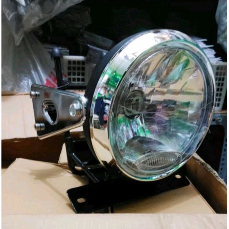 Set Lampu Depan Plus Breket Lampu RX king 2007-2008 Universal RX King Lama Rx