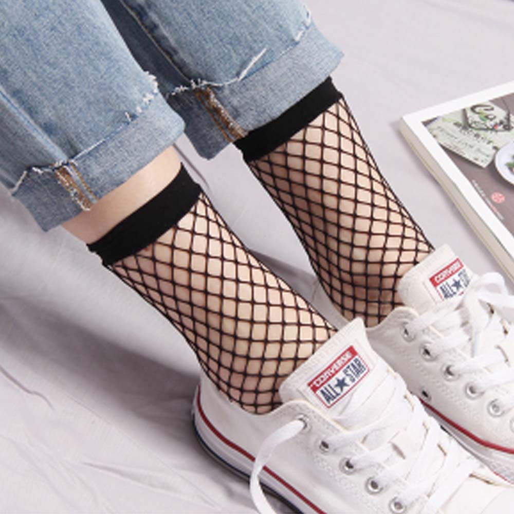 Kaos Kaki Jala Jaring Semata Kaki Ankle Net Socks