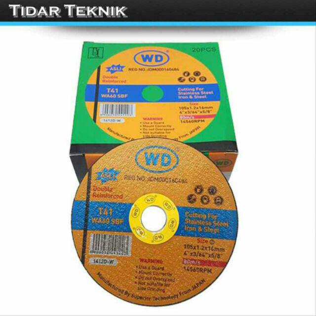 Batu Gerinda Potong Wd 4 X 1,2 Gurinda Wd