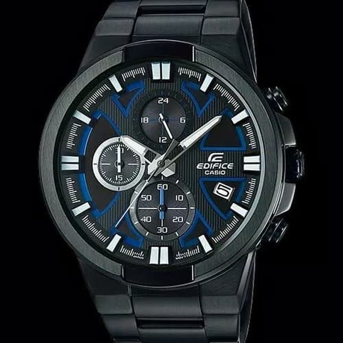 Jam Tangan Pria Casio Edifice Chronograph EFR-544BK-1A2 Original