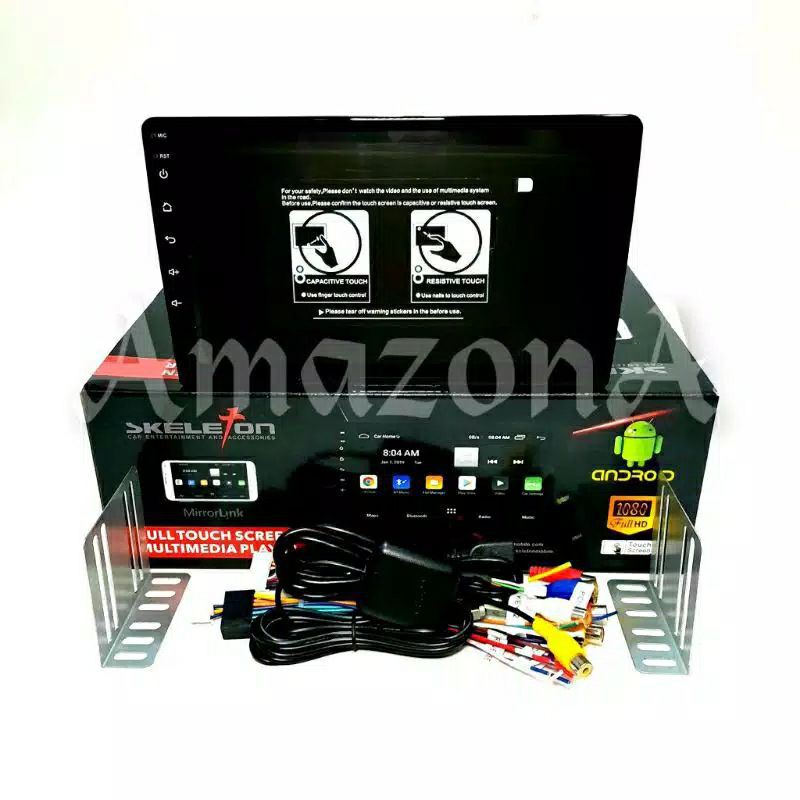 Head Unit Android Double Din Skeleton SKT-8189 9&quot;