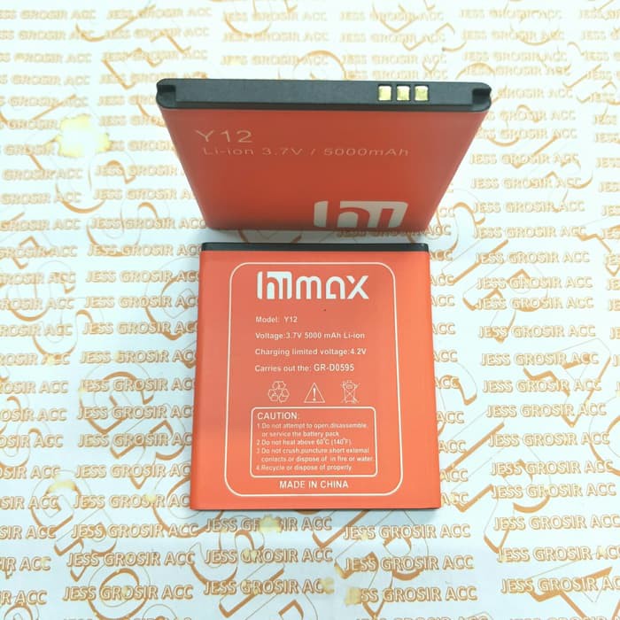 Baterai Battery Batre Double Power IC Protection HIMAX M2 HIMAX Y12