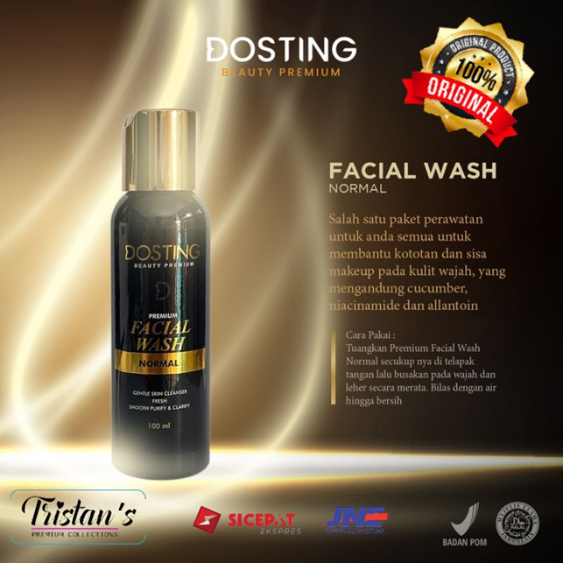 Facial Wash Premium | Normal Skin | Sabun Muka Alami (BPOM | Original Dosting)