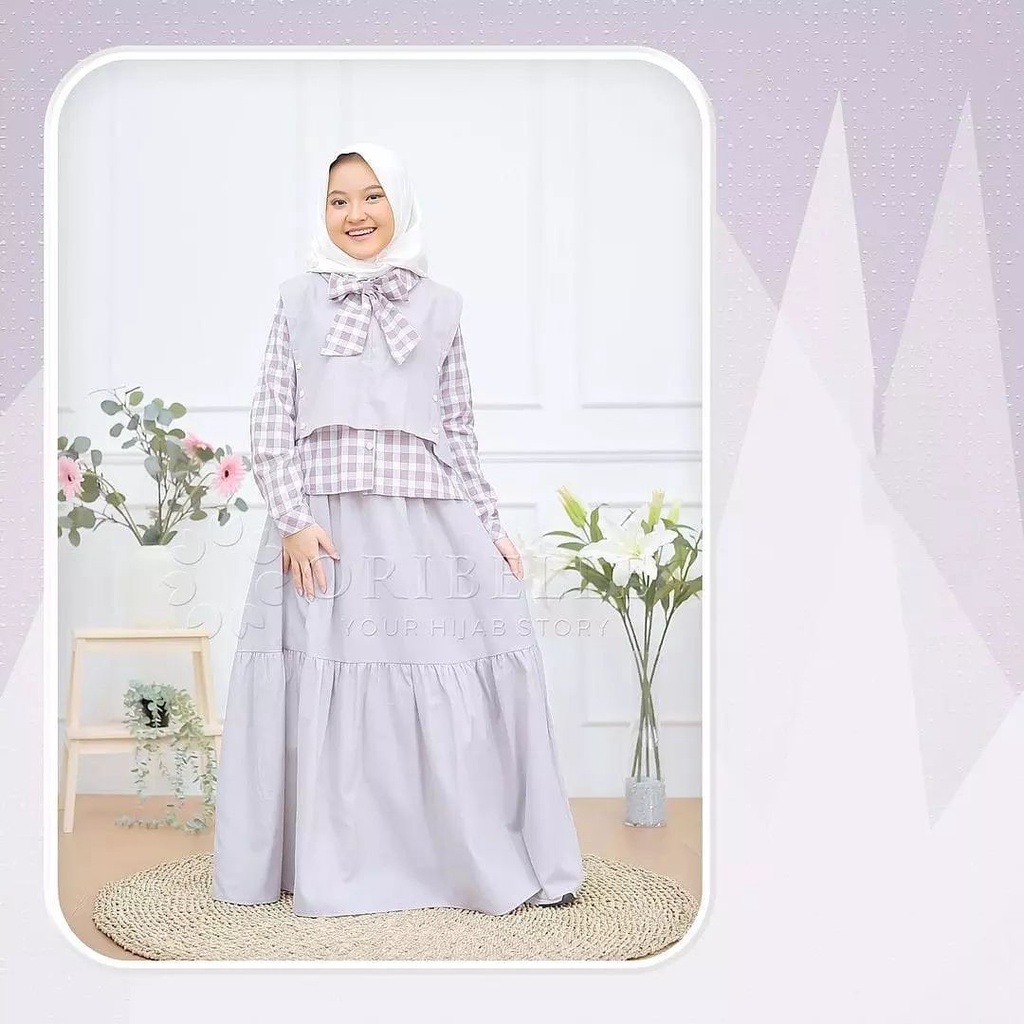 setelan rok anak perempuan motif kotak / baju setelan anak perempuan muslim / baju setelan anak perempuan mulim 10 tahun / baju setelan anak perempuan terbaru 2021 /baju setelan anak perempuan terbaru / rok set anak perempuan panjang / rok set anak peremp