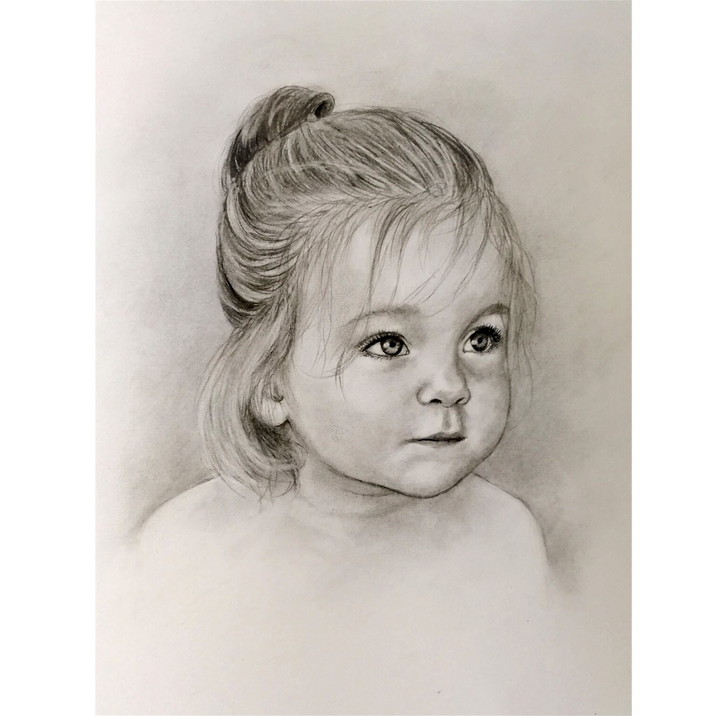 

Sketsa Wajah Anak Ukuran 10R (25x30cm)