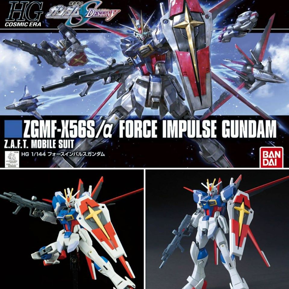 Bandai HG Force Impulse Gundam Revive