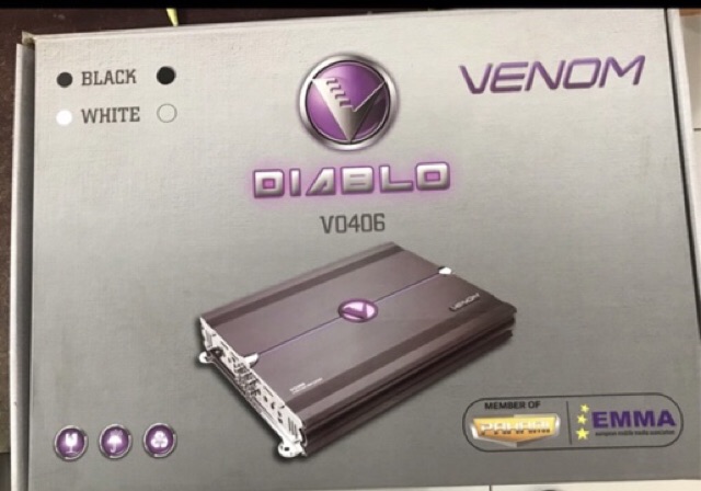 POWER 4 CHANNEL VENOM DIABLO - VO 406 MKII