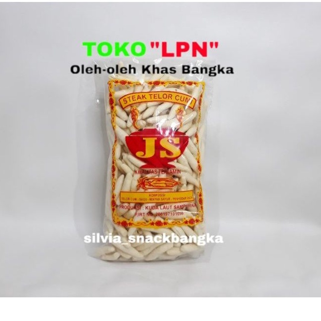 

Kricu Telor Cumi Khas Bangka Merk JS 500 gram