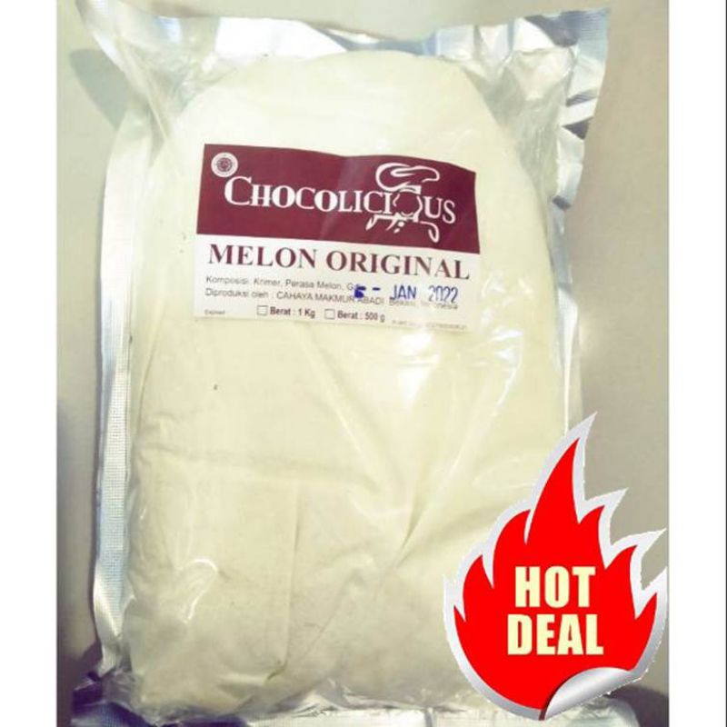 

BUBUK MINUMAN CHOCOLICIOUS MELON ORIGINAL
