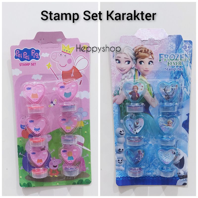 

Stamp Set Karakter, Set Stempel Anak