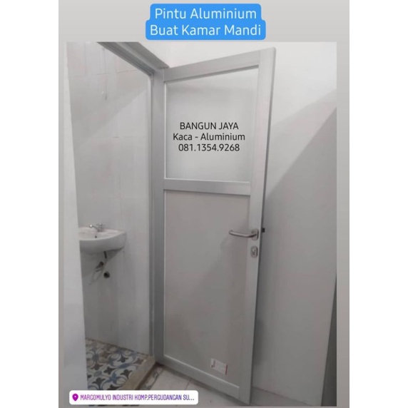 Pintu Kamar Mandi Aluminium